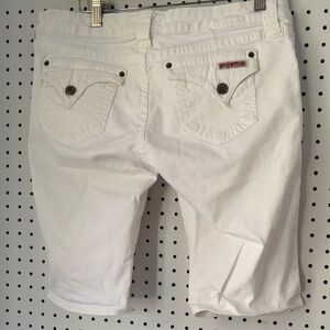 Hudson Jeans Women's Crisp White Bermudas